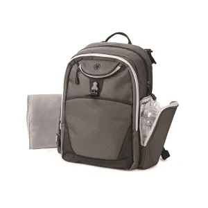 Jeep Adventurers Backpack Diaper Bag Grey/Black
