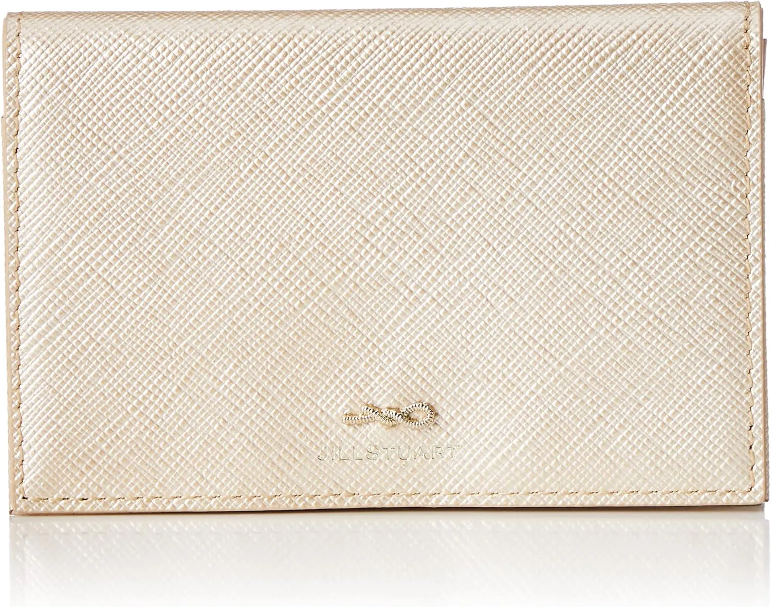 Jill Stuart Gloria Platinum Business Card Holder