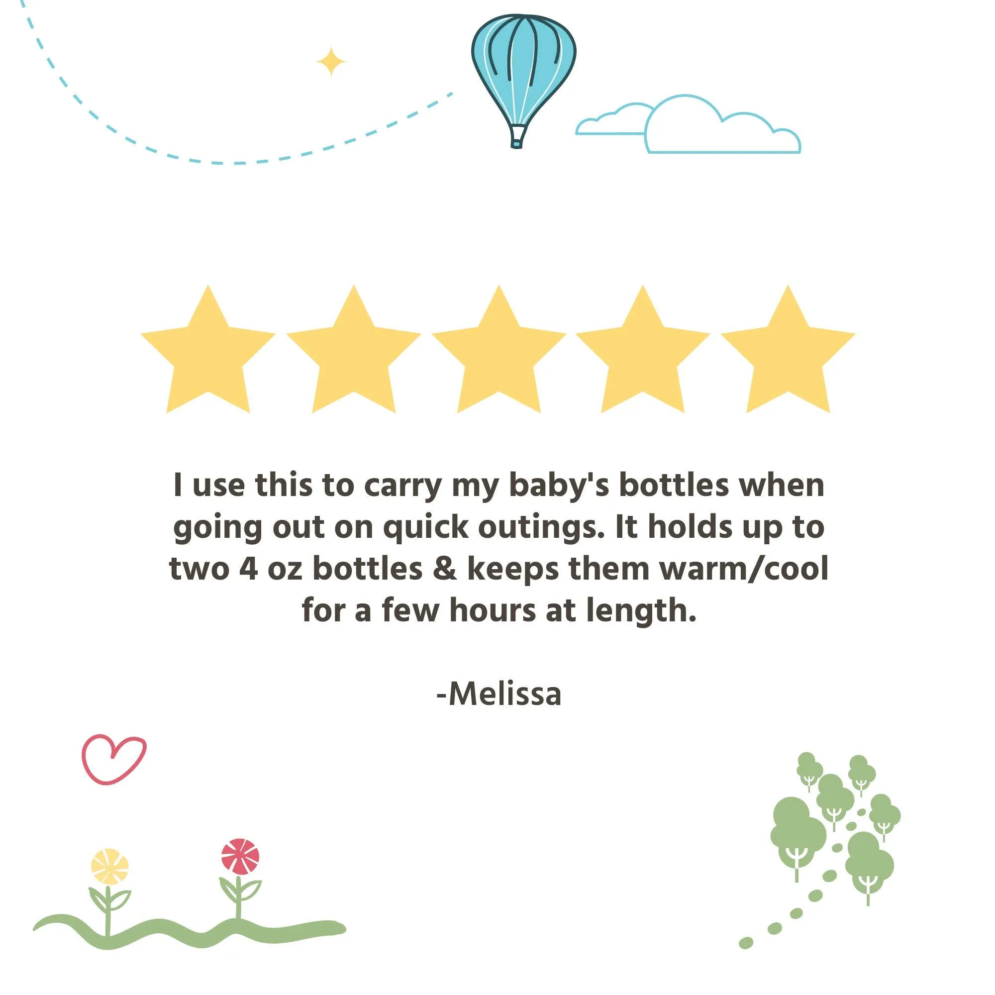 J.L. Childress Breastmilk Cooler Bag - Ice Pack Included - Insulated & Leak Proof Newborn Bottle Bag - Fits 1-2 Bottles - Bottle Bag for Daycare - Breastmilk Cooler Bag for Travel Black One Size U2