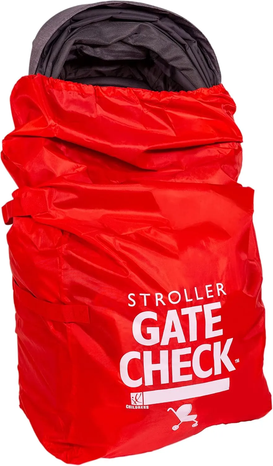 J.L. Childress Gate Check Bag for Single & Double Strollers - Stroller Bag for Airplane - Large Stroller Travel Bag for Airplane - Air Travel Stroller Bag