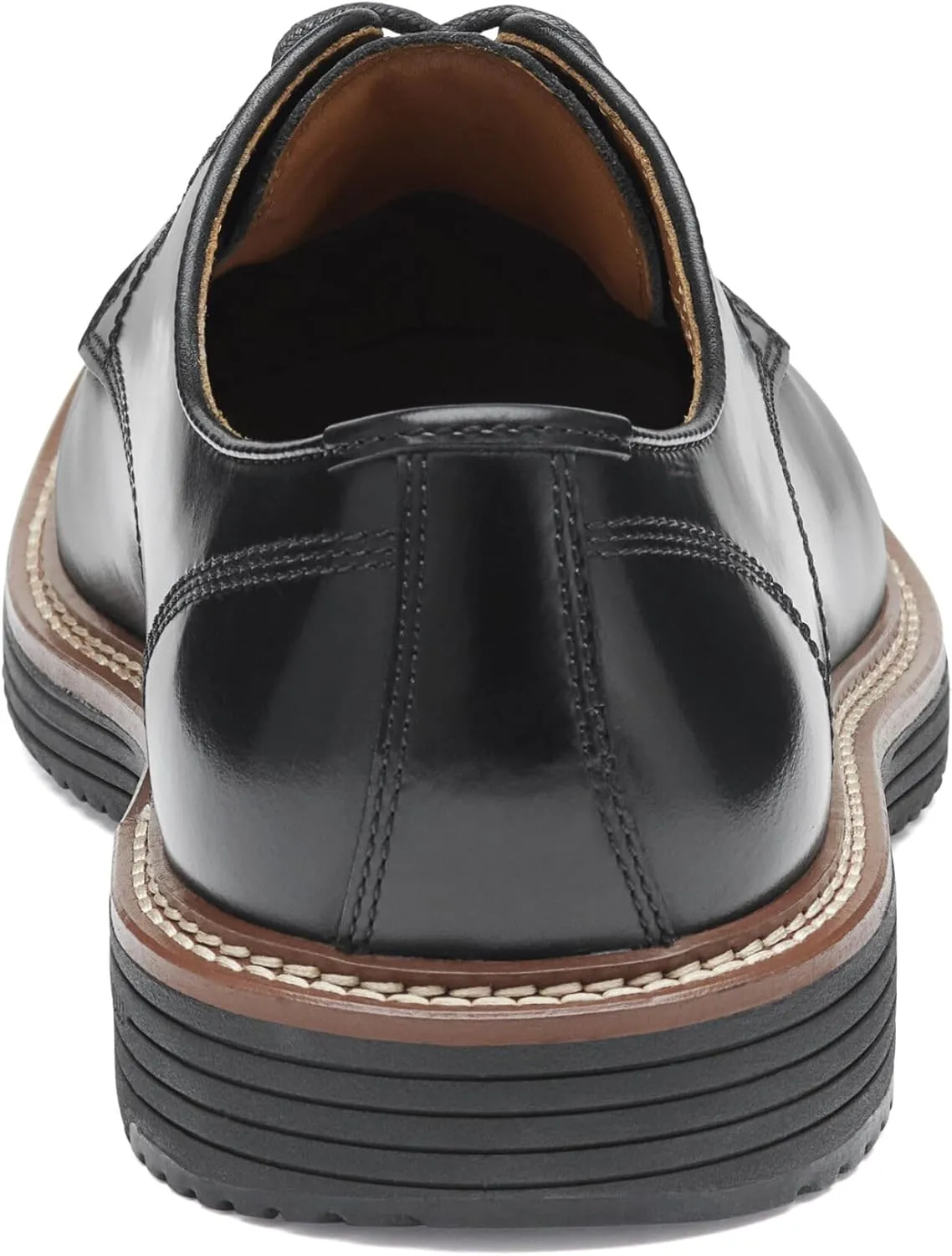 Johnston & Murphy Upton Plain Toe Men’s Shoe – Business Casual Mens Dress Shoes, Comfortable Leather Shoes for Men