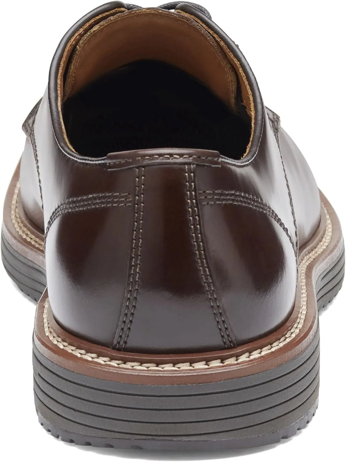 Johnston & Murphy Upton Plain Toe Men’s Shoe – Business Casual Mens Dress Shoes, Comfortable Leather Shoes for Men