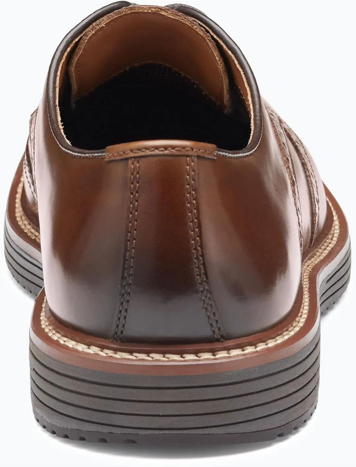 Johnston & Murphy Upton Wingtip Shoes, Business Casual Men’s Dress Shoes, Comfortable Leather Shoes for Men