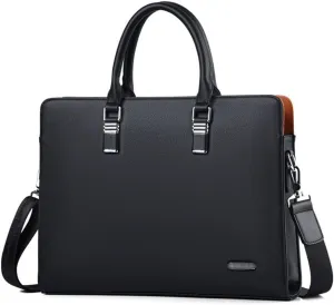 JSEIAJB Briefcase Men's Leisure Large Capacity Business Handbag Advanced Sense Men's Bag Computer Business Bag