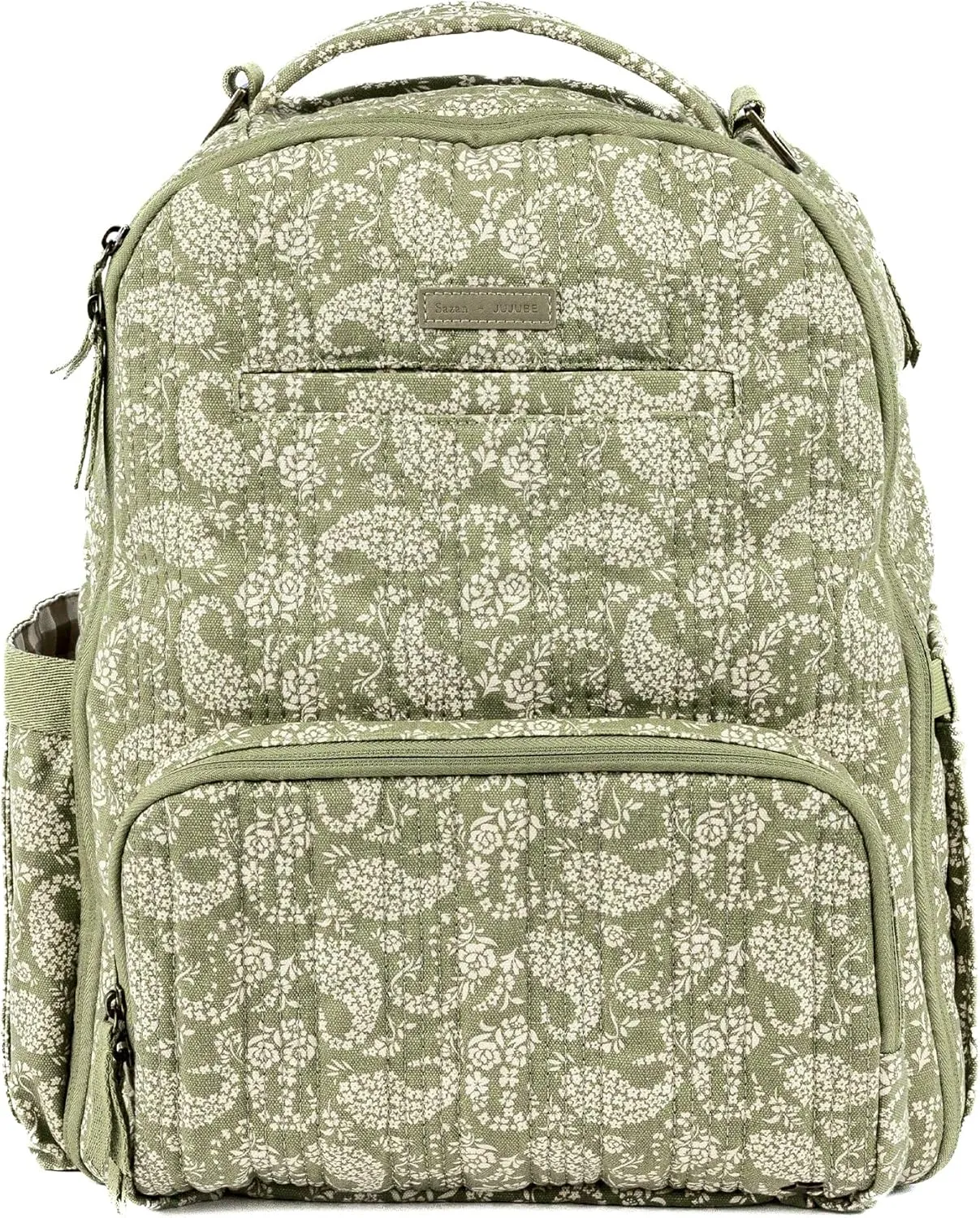 JuJuBe New Everyday Diaper Bag Backpack with Portable Changing Pad, Stroller Straps, Large Travel Backpack for Boy or Girl, Carrying Baby Bottles, Wipes, Diapers, Pacifiers, Black, Mother's Day Gift
