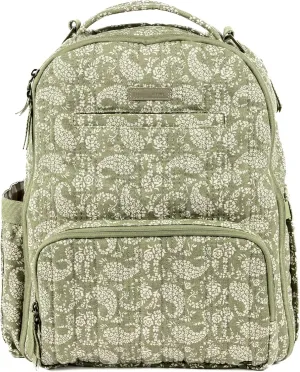 JuJuBe New Everyday Diaper Bag Backpack with Portable Changing Pad, Stroller Straps, Large Travel Backpack for Boy or Girl, Carrying Baby Bottles, Wipes, Diapers, Pacifiers, Black, Mother's Day Gift