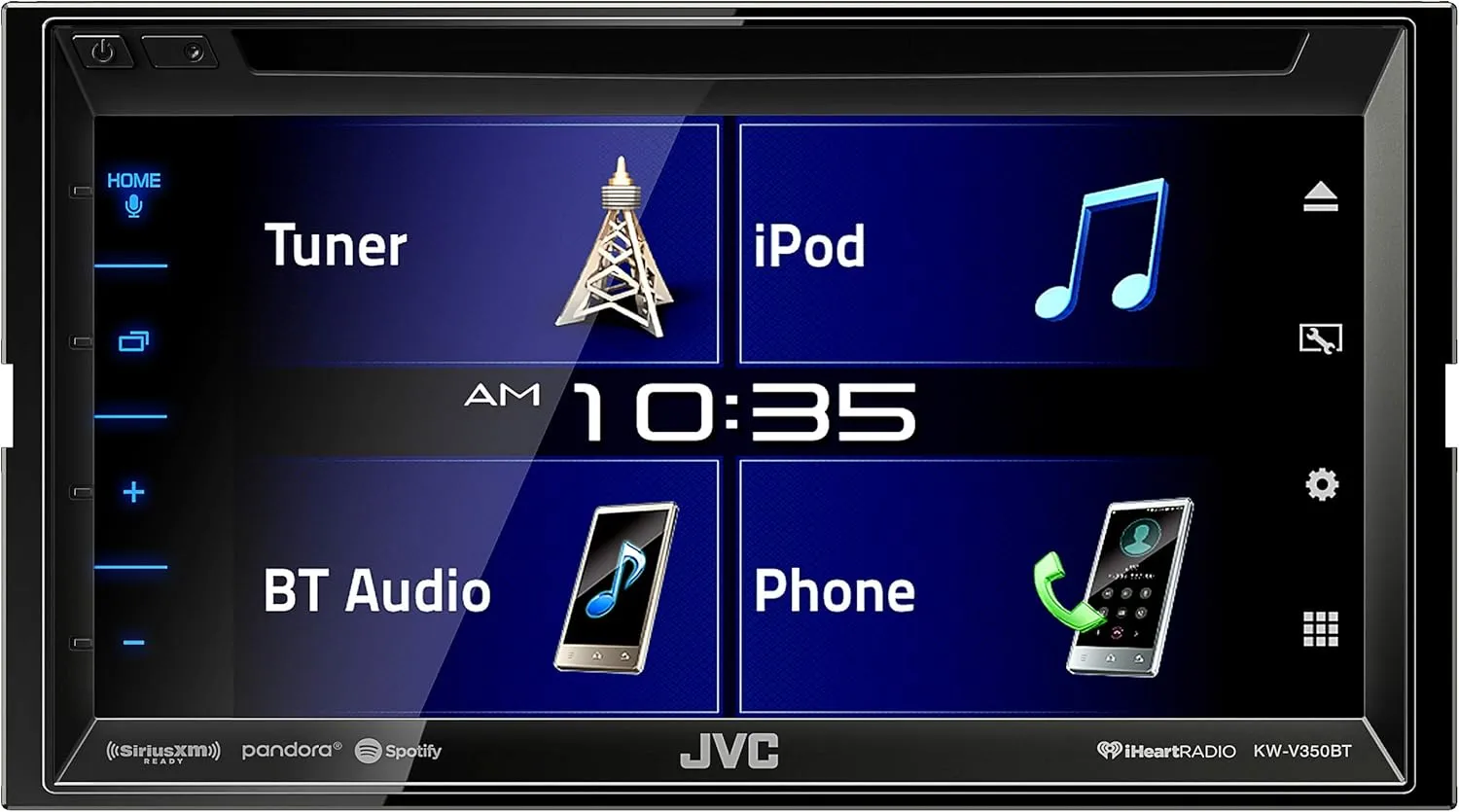 JVC KW-V350BT Multimedia Receiver with Bluetooth