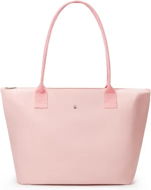 KALIDI Tote Bag for Women Nylon Top-Handle Purse,Shoulder Hobo Handbag with Zipper Leisure Foldable Weekend