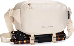 K&F Concept 2 in 1 Sling Bag Everyday Shoulder Bag & Multifunction Photography Crossbody Camera DSLR Backpack Portable Bag