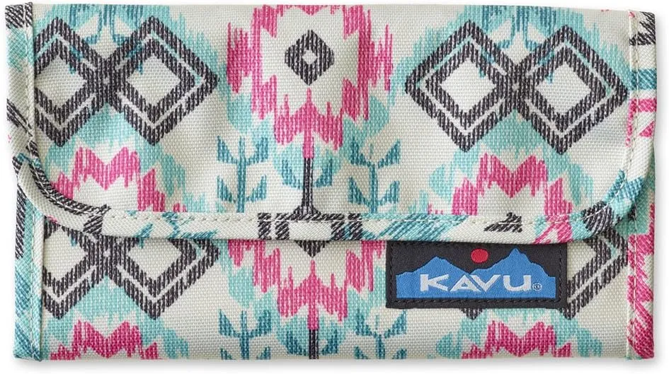 KAVU Mondo Spender Trifold Wallet Clutch Travel Organizer