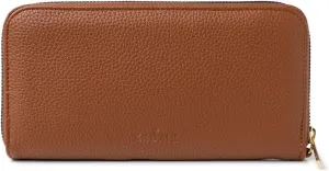 KEDZIE Eclipse Vegan Leather Zip-Around Clutch Wallet Credit Card Holder Phone Wristlet for Women