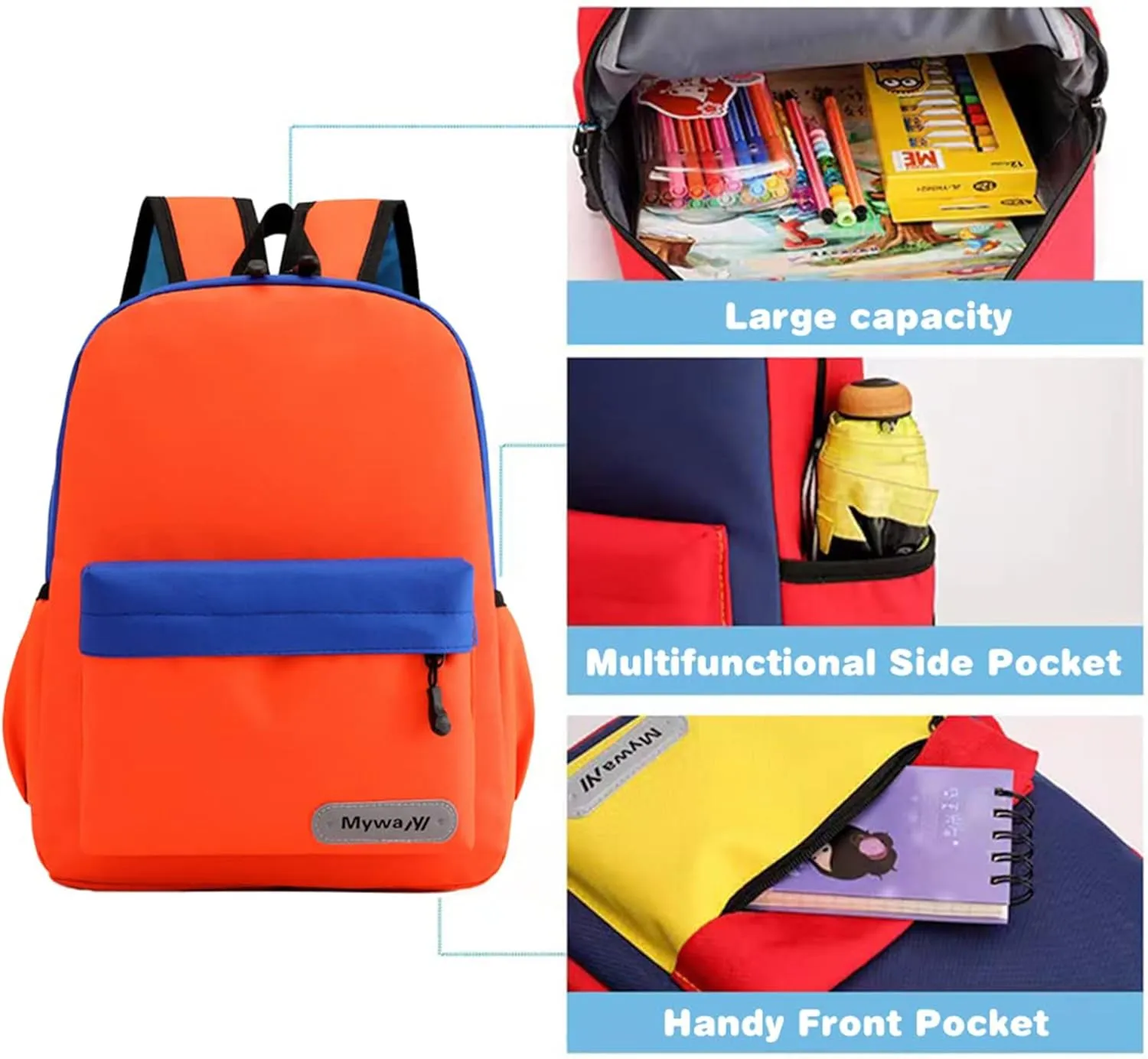 Kids Preschool Toddler Backpack Cute Cool Lightweight Daypack For Boys and Girls