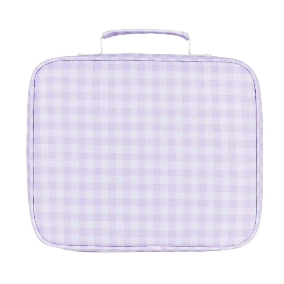 Kinnder JUNIOR Insulated Lunch Bag - Lilac Gingham