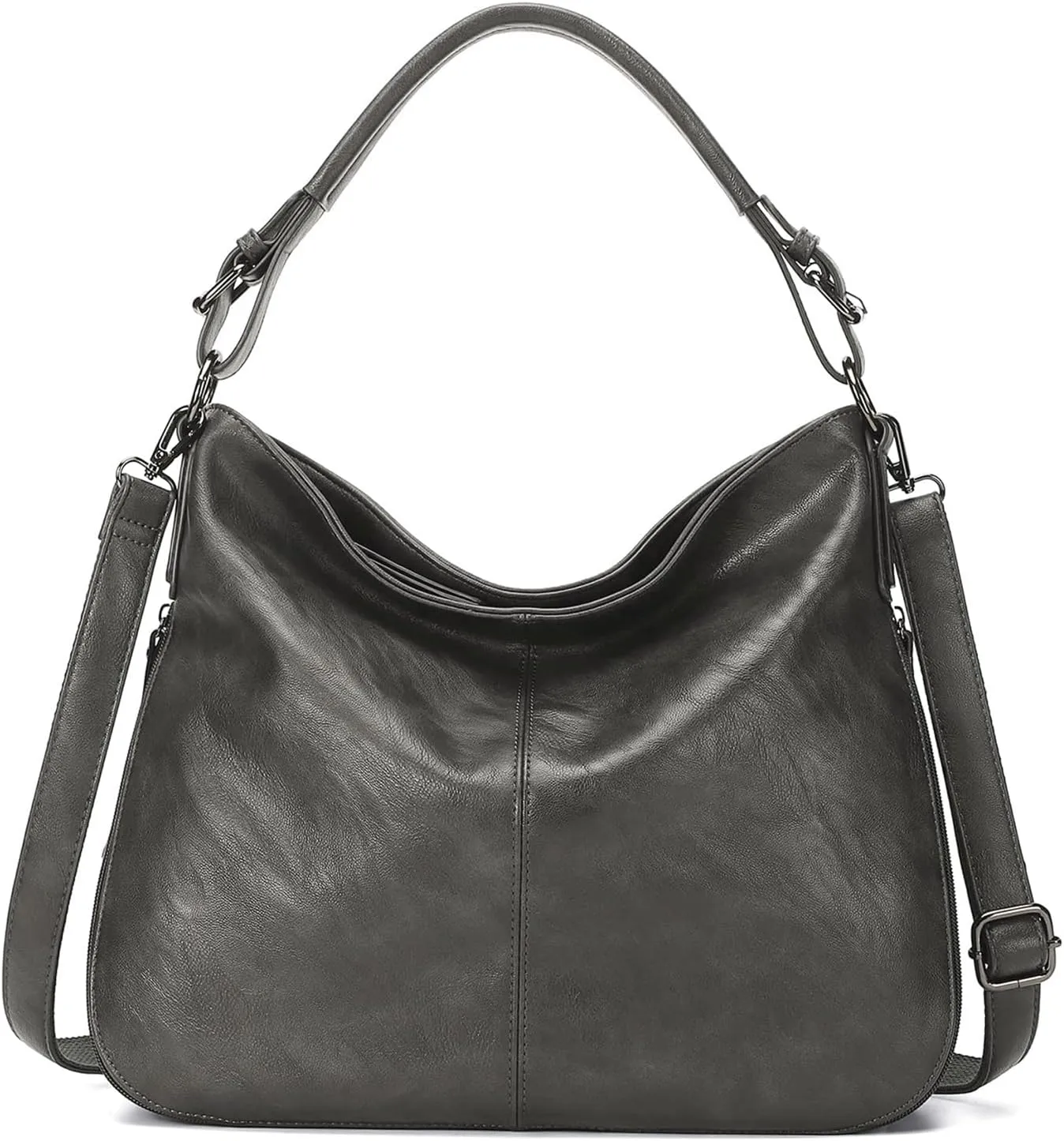 KL928 Large Purses for Women PU Leather Shoulder Handbag Crossbody Hobo Bags Ladies Tote Bags with Adjustable Shoulder Strap