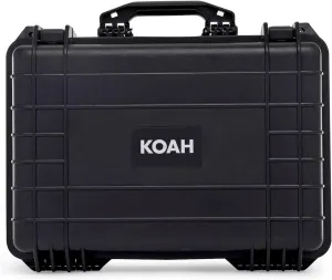 Koah Weatherproof Hard Case with Customizable Foam (18 x 14 x 7 Inch)