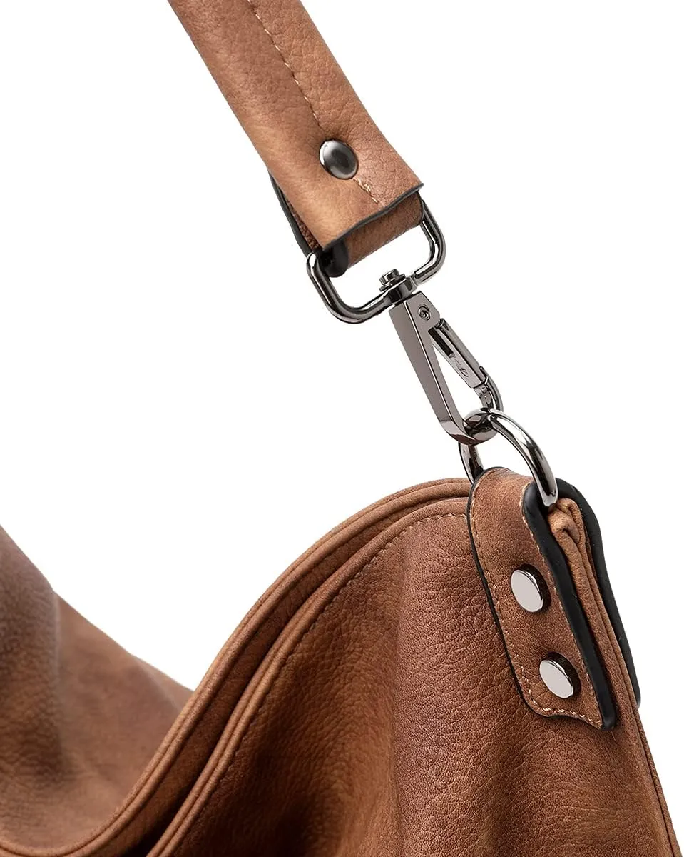 lapsting Hobo Bags for Women Handbags Purse Ladies Boho Shoulder Bag Crossbody Purses Faux Leather