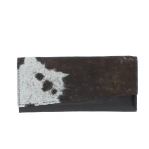 Large Animal Print Purse In Recycled Leather 103