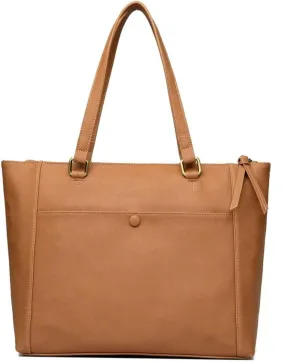 Large Tote Bag for Women Vegan Leather Tote Bag with Zipper Ladies Travel Work Purses and Handbags