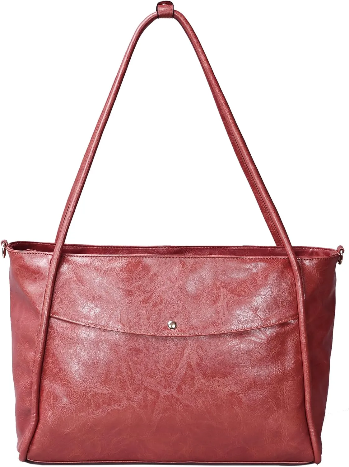 Large Tote Bag for Women Work Vegan Leather Weekender Bag with Zipper Oversize Travel Purses and Handbags