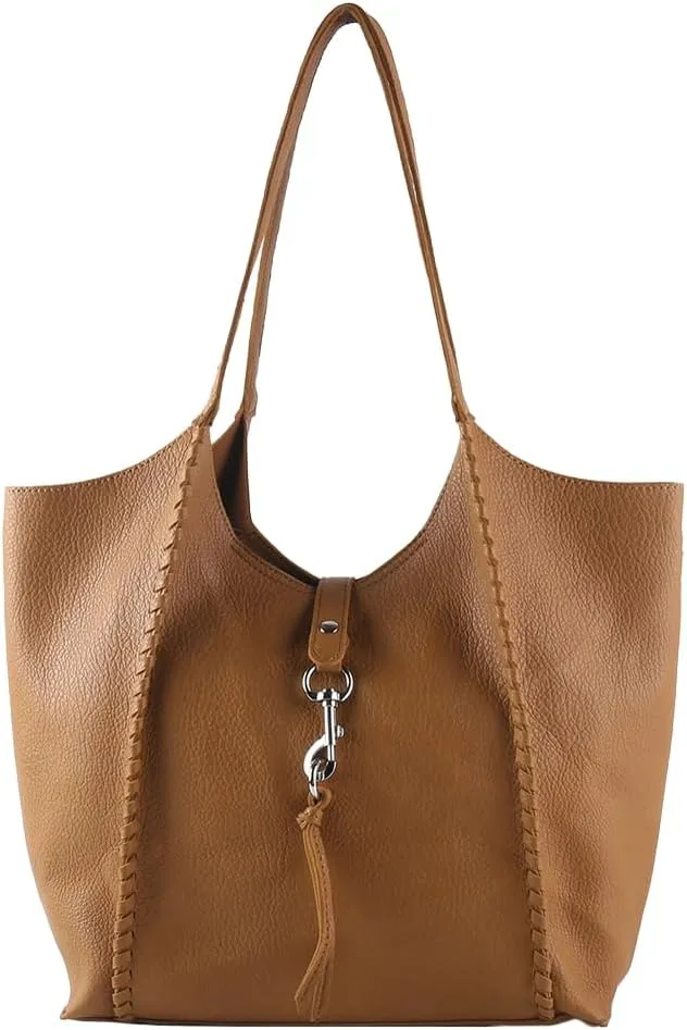 Large Tote Bag Women Trendy Soft PU Leather Shoulder Bag Underarm Purses Ladies Satchel Work Travel Handbags 2025