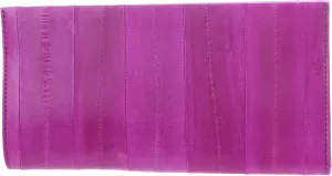Latico 8410 Eelskin Interior Framed Clutch , Business Fashion And Casual Wear, 100% Authentic Leather