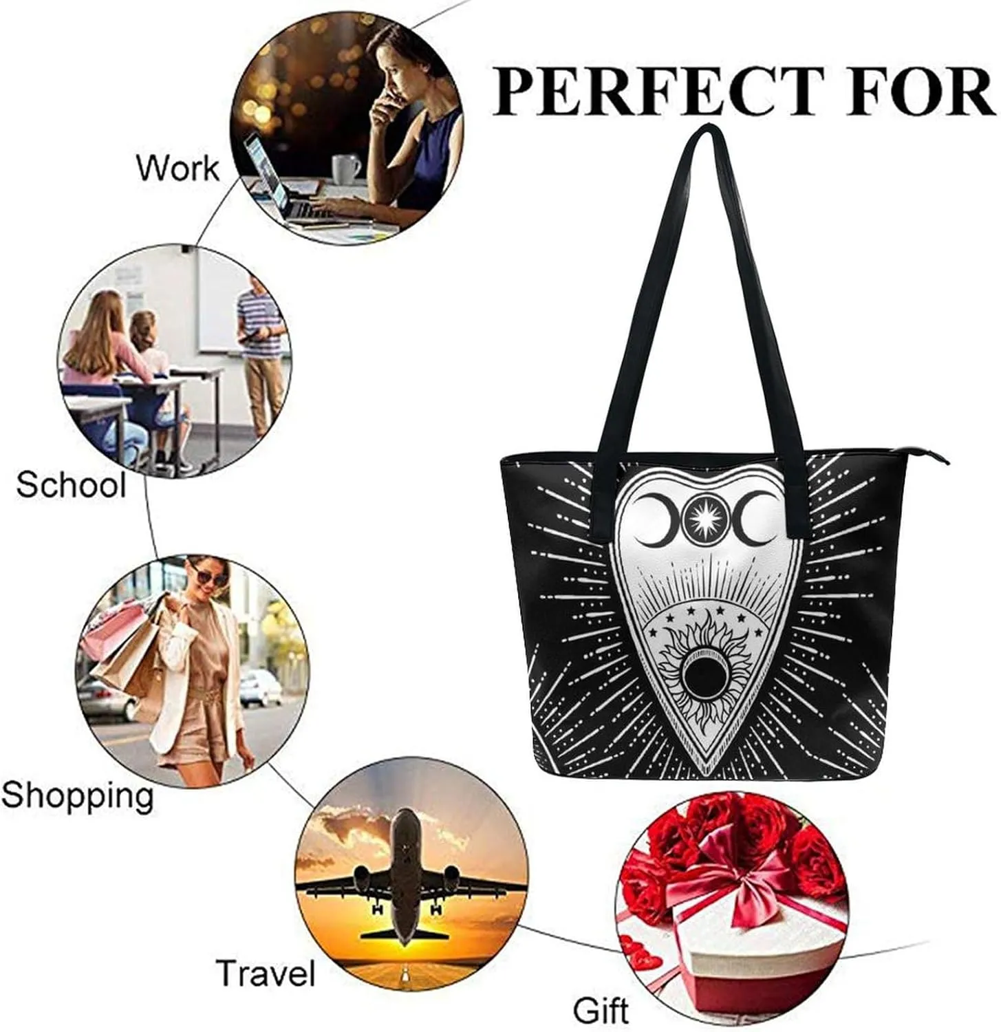 Leather Big Purses And Handbags Big Commuter Bag Large Capacity Work Tote Bags