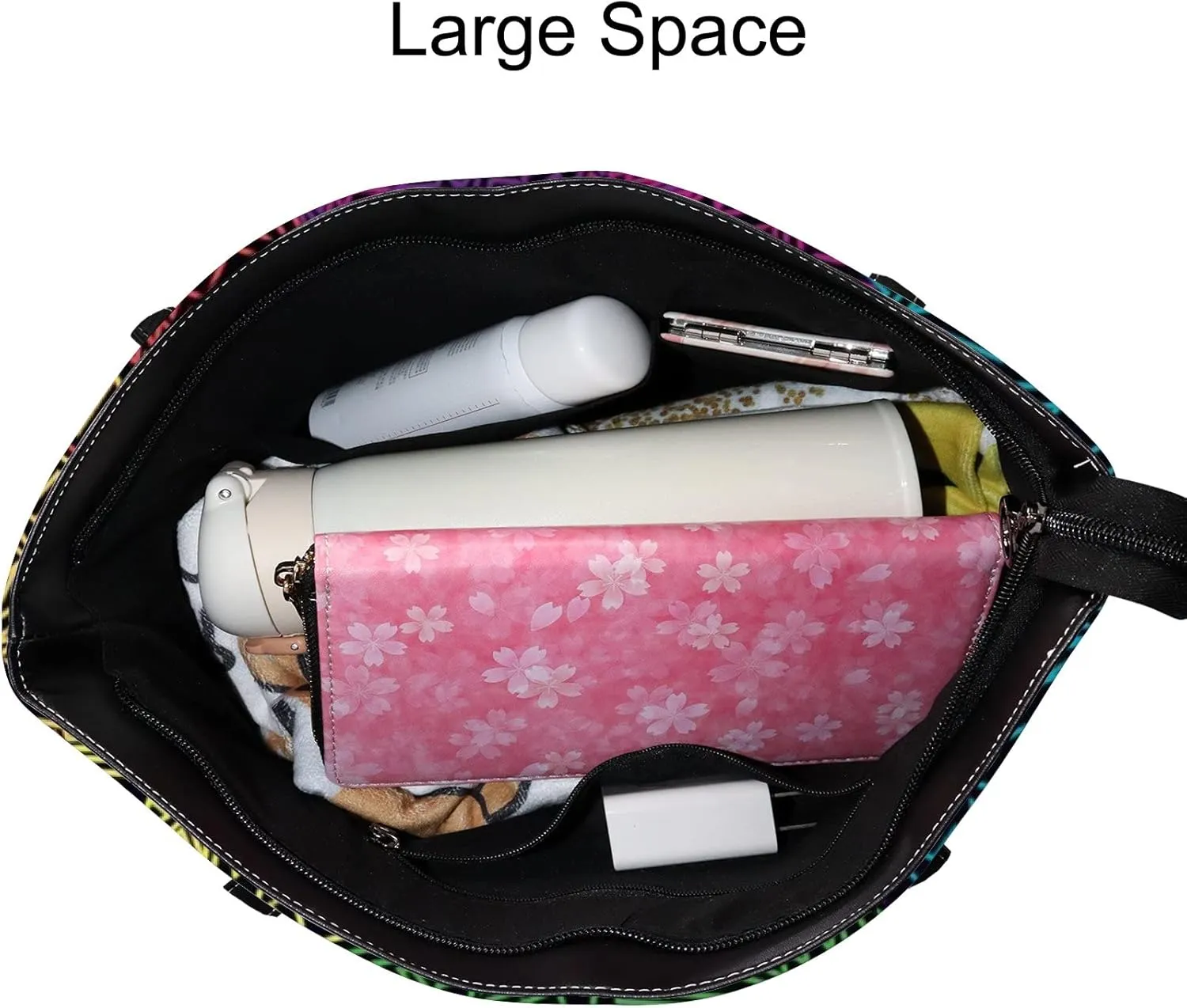 Leather Handbags Women's Crossbody Handbags Work Tote Bags for Women Coach Handbags Tote Bag with Zipper.