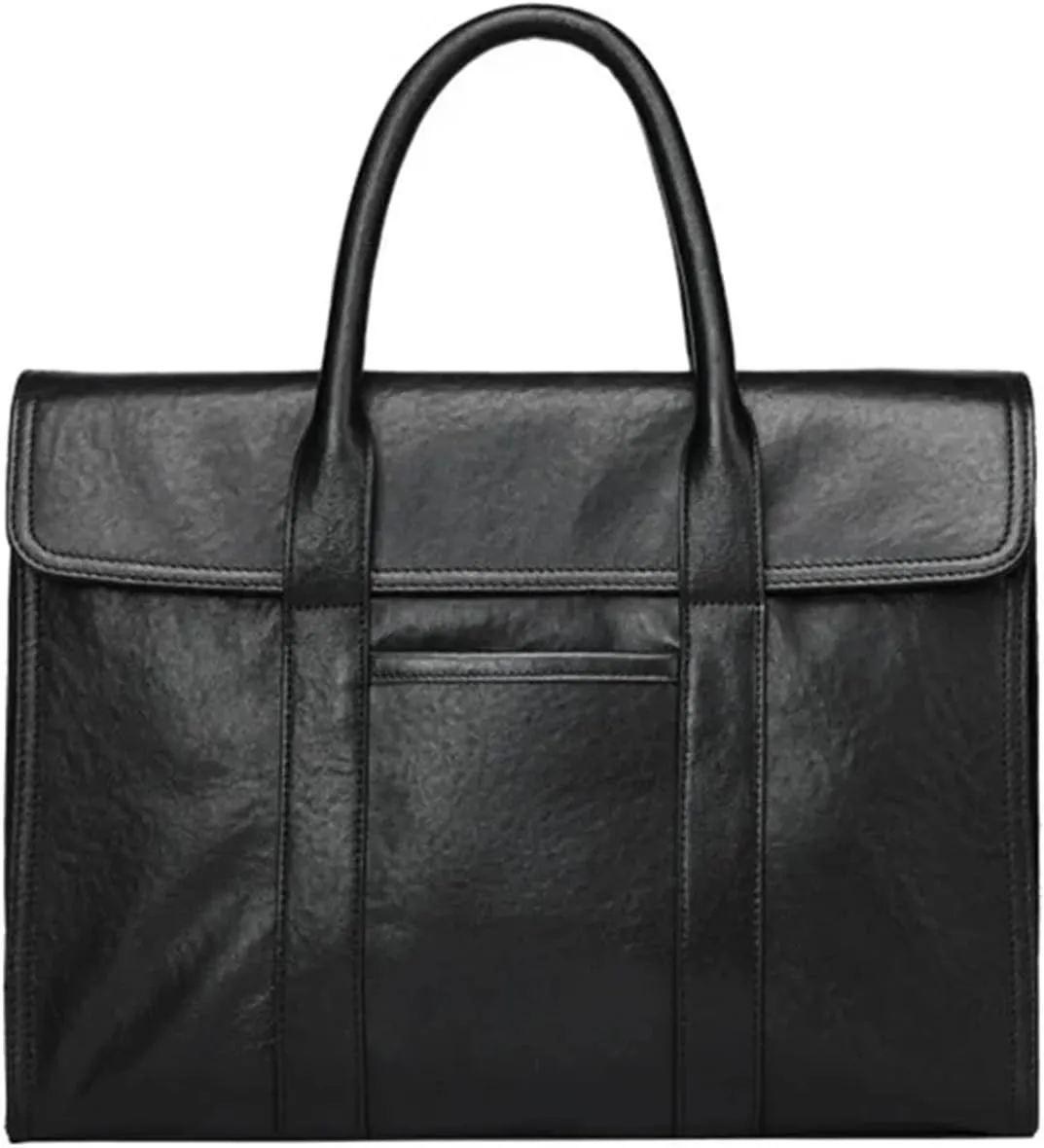 Leather Men's Briefcase Casual Cowhide Handbag Business Large Capacity Computer Bag Travel Bag