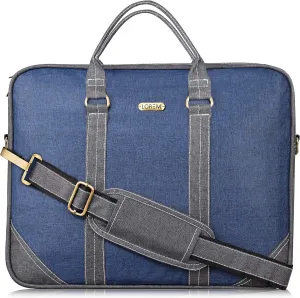 Leather Messenger Shoulder Bag Travel Crossbody Purse Briefcase Business Bag for 12Inch Laptop