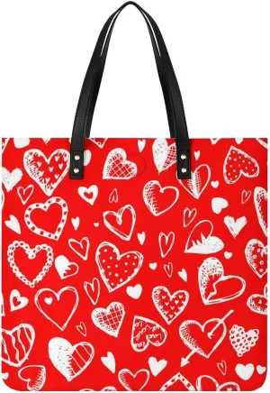 Leather Purse For Women Ladies Tote Shoulder Handbag