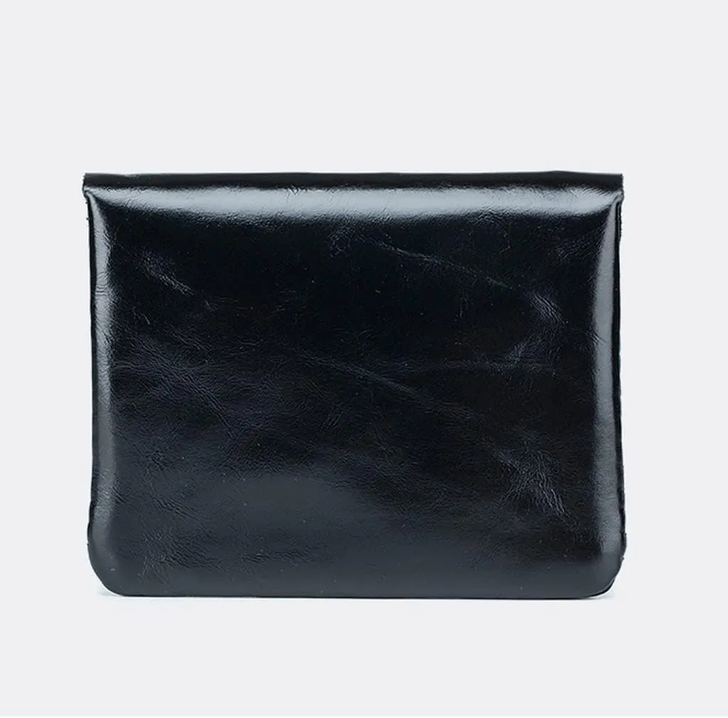 Leather Women Coin Purse Business Mini Card Wallet Storage Bag Short Purses