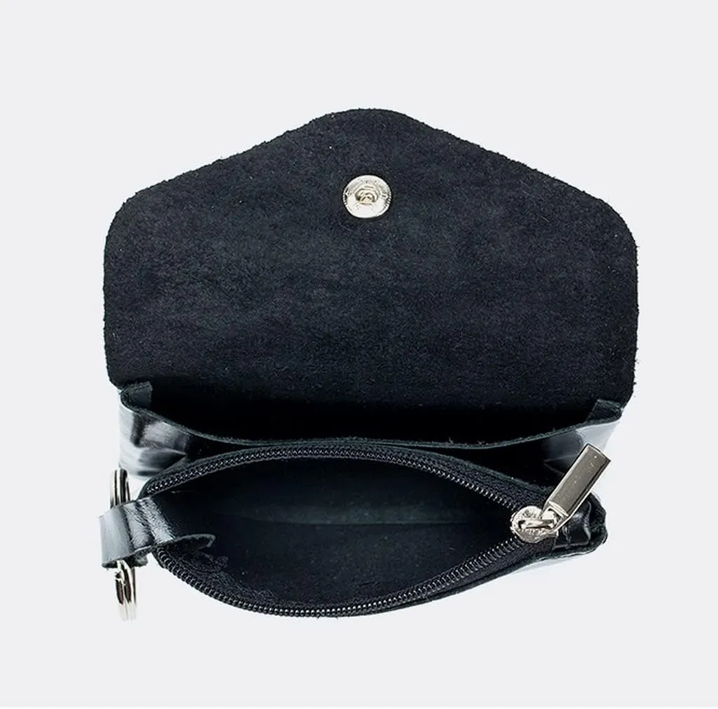 Leather Women Coin Purse Business Mini Card Wallet Storage Bag Short Purses