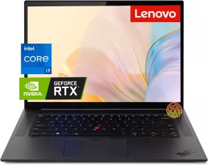 Lenovo ThinkPad X1 Extreme Gen 5 Business Laptop - 16" IPS 100% sRGB Display, Intel Core i7-12700H, RTX 3050 Ti, 64GB DDR5 RAM, 2TB PCIe, Fingerprint Login, Backlit KB, Wi-Fi 6, Windows 11 Pro
