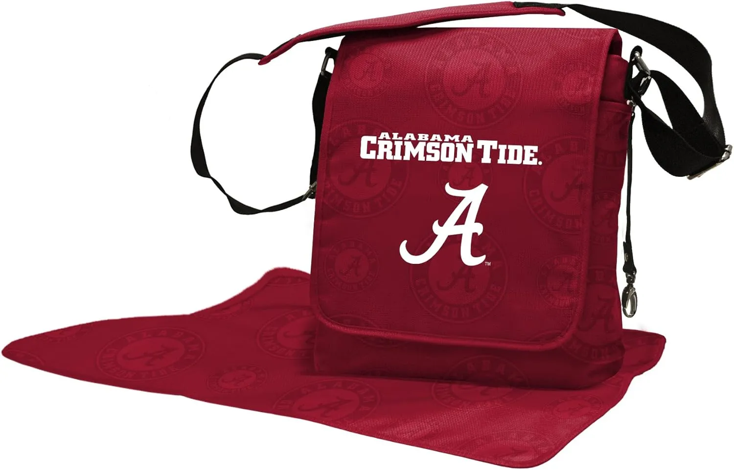 Lil Fan Diaper Messenger Bag College Collection