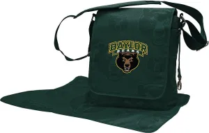 Lil Fan NCAA Baylor Bears Diaper Messenger Bag, Team Color, 13.25" x 12.25" x 5.75"