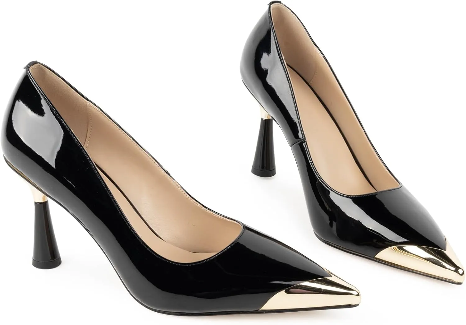 LingxiaUne Pumps for Women Pointed Toe Stiletto High Heels Ideal for Business Office Dress Weddings Fashion Events and Dance Parties Elegant Footwear for The Modern Woman