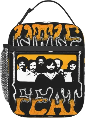 Little Music Feat Lunch Bag Reusable Lunch Box Stylish Leakproof Tote Bag Lunch Organizer Meal Holder Beautiful Handbag Zipper Cooler Bags for Work