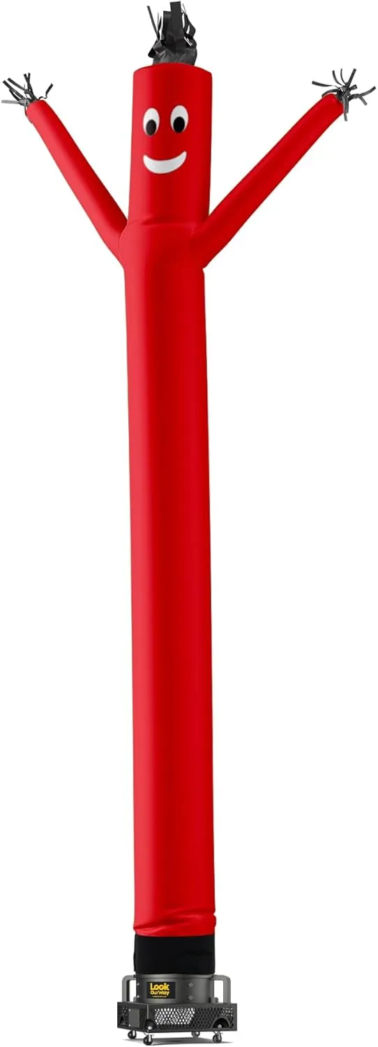 LookOurWay Air Dancers Wacky Waving Inflatable Tube Man Set - 20 Feet Tall Inflatable Dancing Man with Blower for Business Advertising