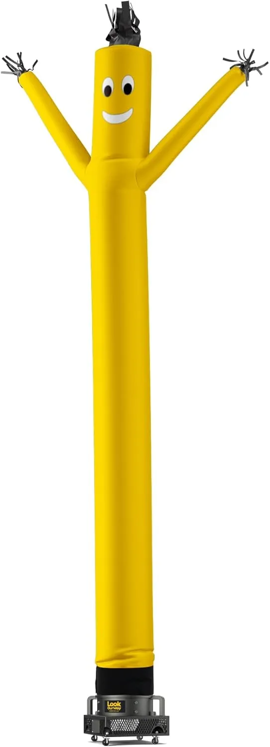 LookOurWay Air Dancers Wacky Waving Inflatable Tube Man Set - 20 Feet Tall Inflatable Dancing Man with Blower for Business Advertising