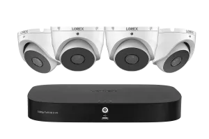 Lorex 1080p 8 Camera Capable 1TB Wired DVR System with 1080p HD CVI Dome Cameras