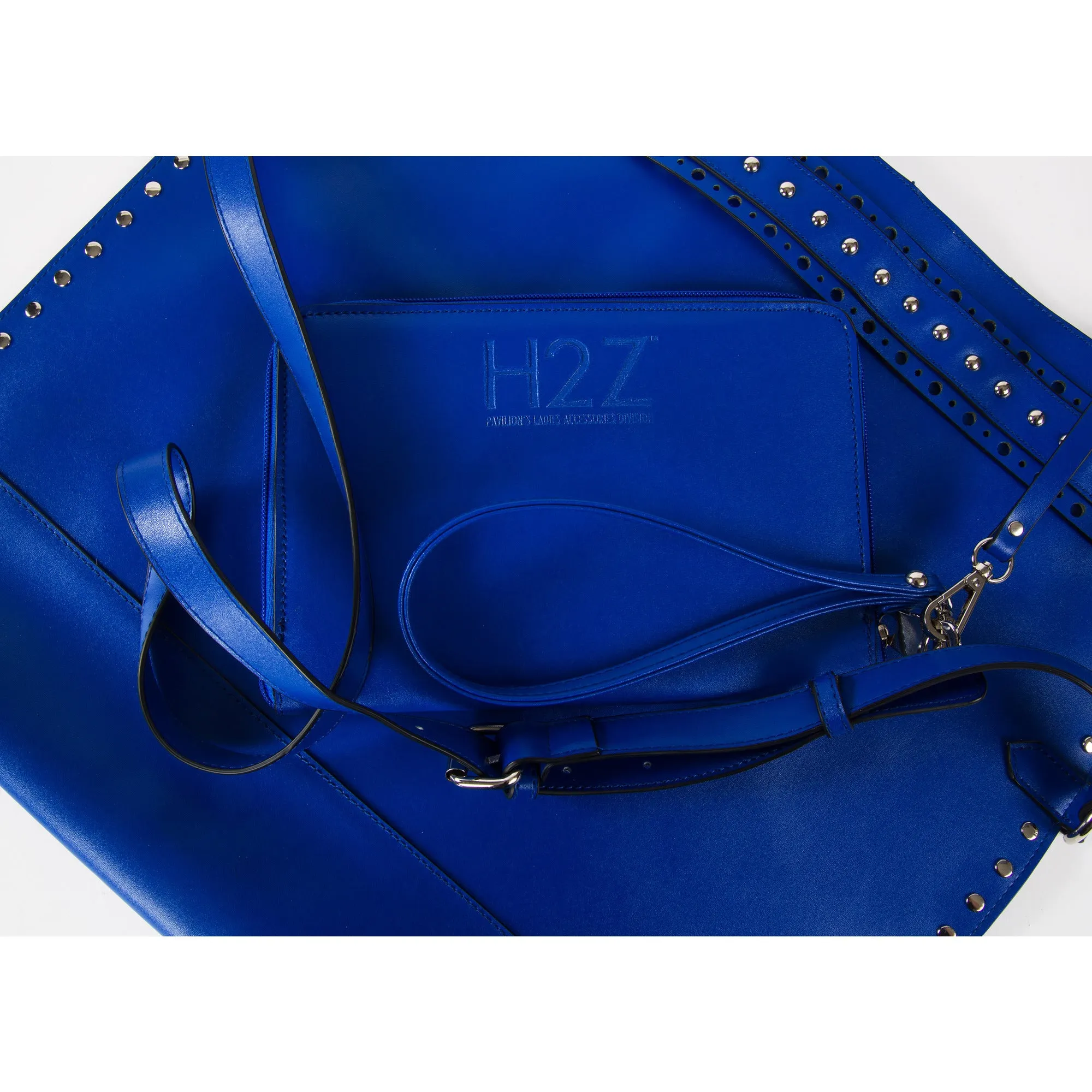 Lorin Studded Slouch Bag
