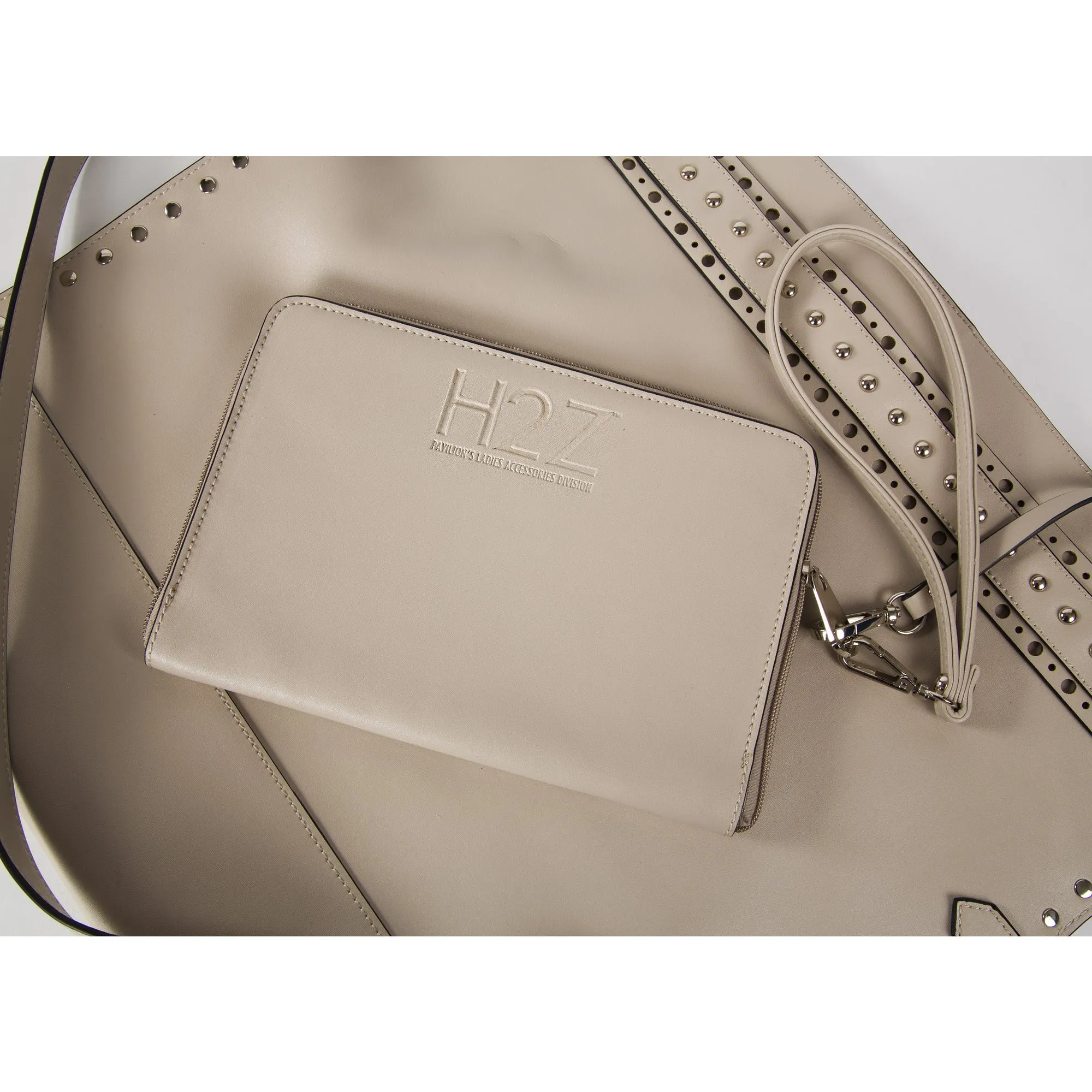 Lorin Studded Slouch Bag