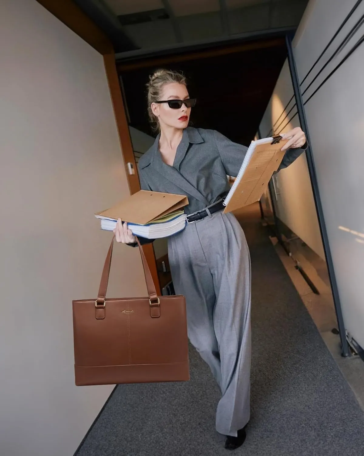 LOVEVOOK Laptop Bag for Women 15.6 Inch Laptop Tote Work Bag