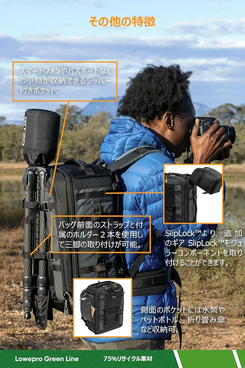 Lowepro Camera & Photo BP 350 AW II-New, Grey