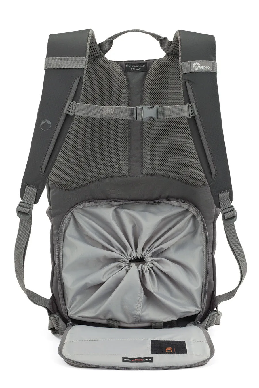 Lowepro Photo Hatchback 22L AW Camera Backpack (Slate Grey)