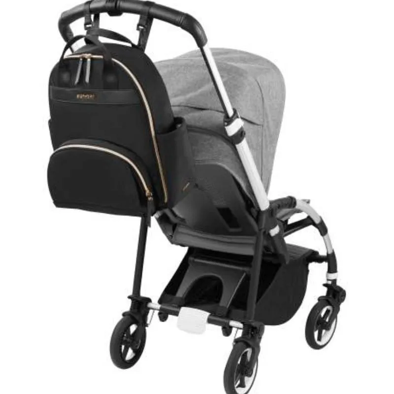 Luxe Diaper Backpack - Black