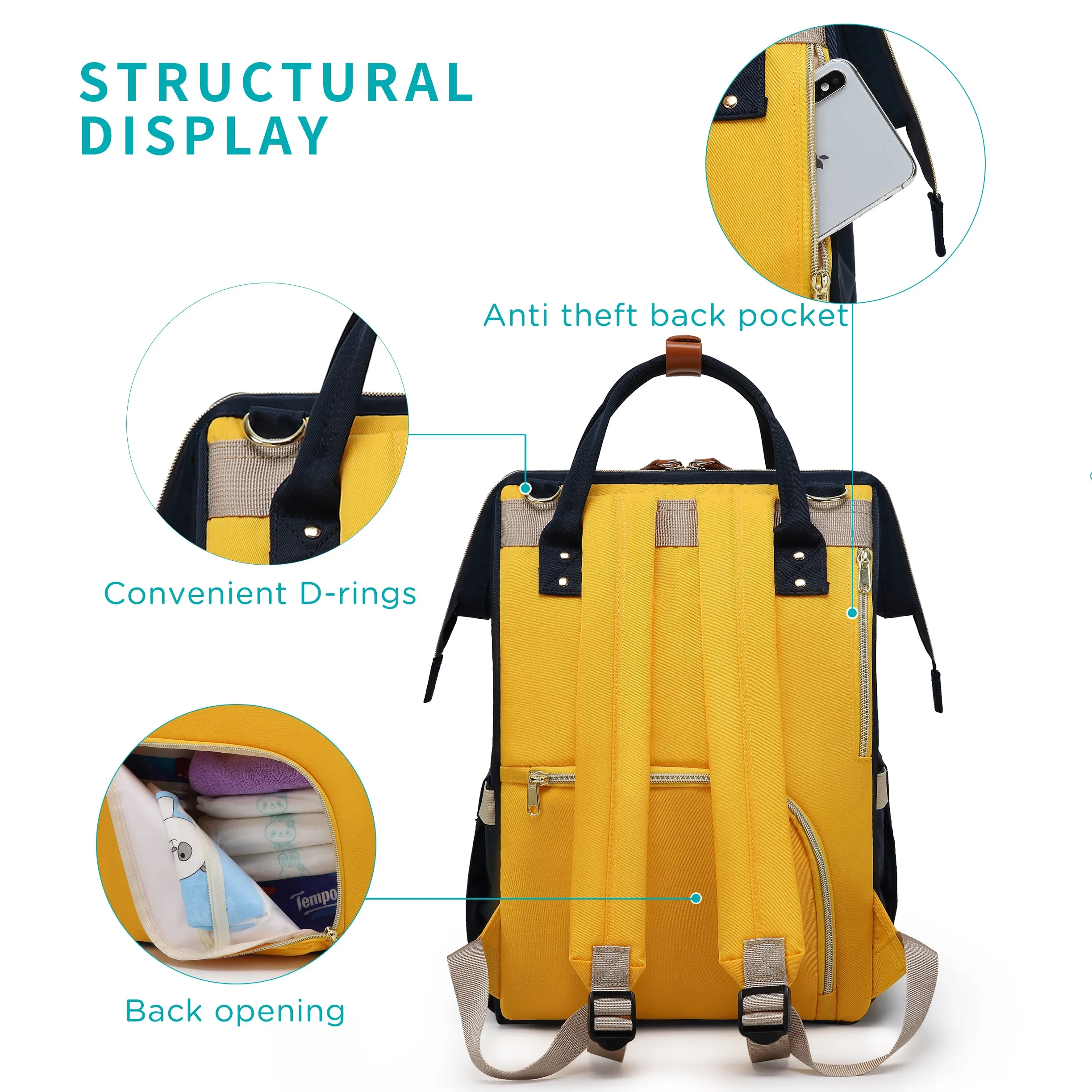 Luxury Dwellings Diaper Bags