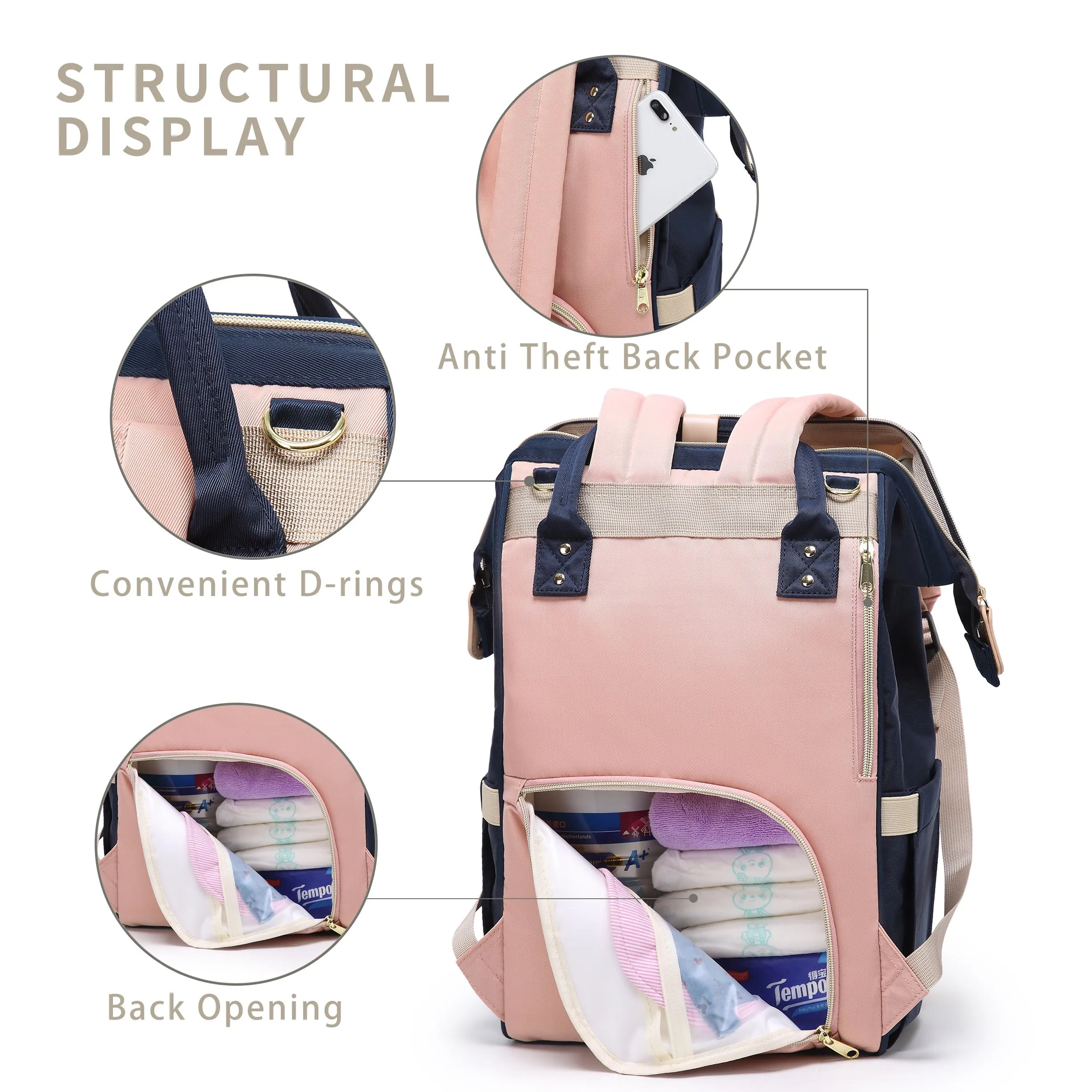 Luxury Dwellings Diaper Bags