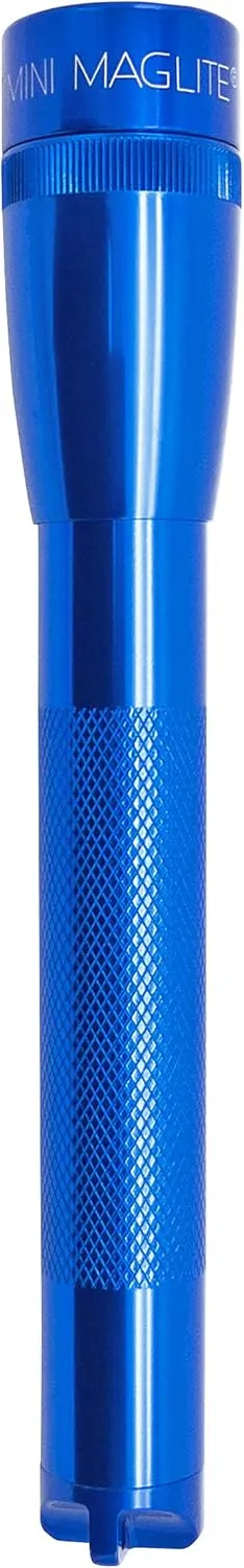 Maglite Mini LED 2-Cell AA Flashlight in Presentation Box, Blue