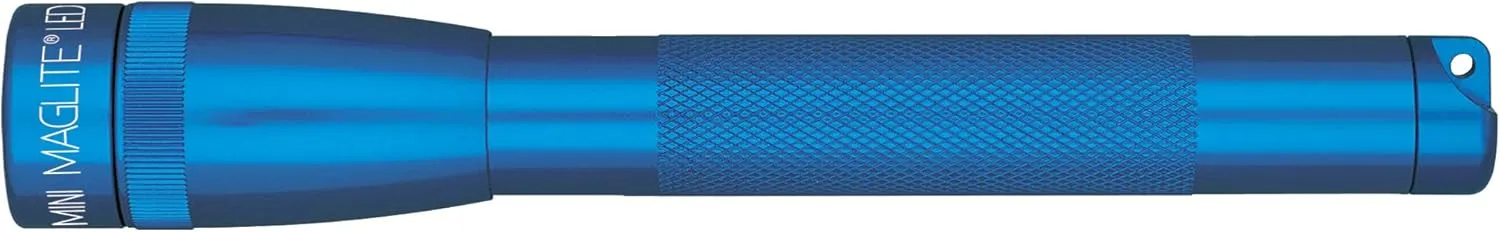 Maglite Mini LED 2-Cell AA Flashlight in Presentation Box, Blue